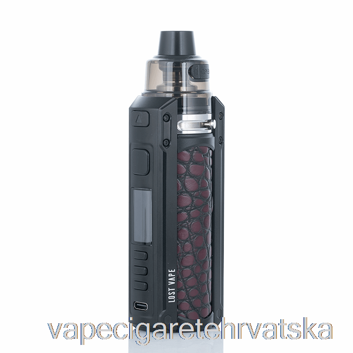 Vape Hrvatska Lost Vape Ursa Quest 100w Pod Mod Kit Crna / Krokodilska Koža